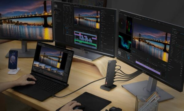 Station d'accueil USB-C ASUS DC500 Triple Ecran 4K Station d'accueil USB-C ASUS DC500 Triple Ecran 4K