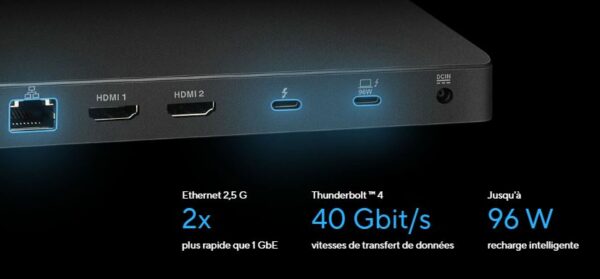 Station d'accueil USB-C ASUS DC500 Triple Ecran 4K Station d'accueil USB-C ASUS DC500 Triple Ecran 4K
