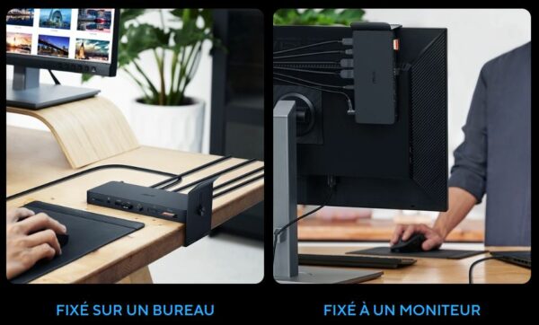 Station d'accueil USB-C ASUS DC500 Triple Ecran 4K Station d'accueil USB-C ASUS DC500 Triple Ecran 4K