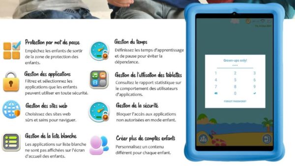 Tablette tactile BLACKVIEW Tab 60 Kids www.infinytech-reunion.re Tablette tactile BLACKVIEW Tab 60 Kids www.infinytech-reunion.re