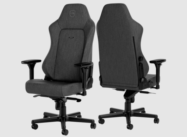 NOBLECHAIRS Hero TX Tissu Gris image 02 NOBLECHAIRS Hero TX Tissu Gris image 02