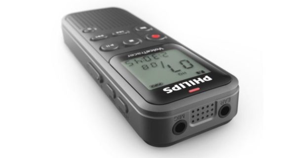 Dictaphone PHILIPS DVT1115 4 Go Gris image 01 Dictaphone PHILIPS DVT1115 4 Go Gris image 01