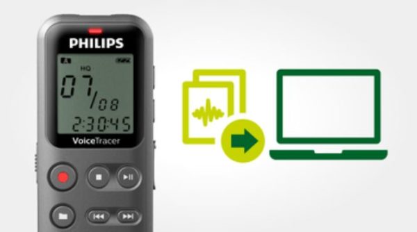 Dictaphone PHILIPS DVT1115 4 Go Gris image 02 Dictaphone PHILIPS DVT1115 4 Go Gris image 02