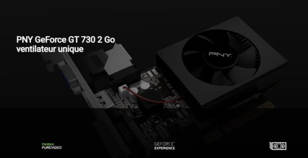 PNY GeForce GT730 2Go GDDR3 image 01 PNY GeForce GT730 2Go GDDR3 image 01