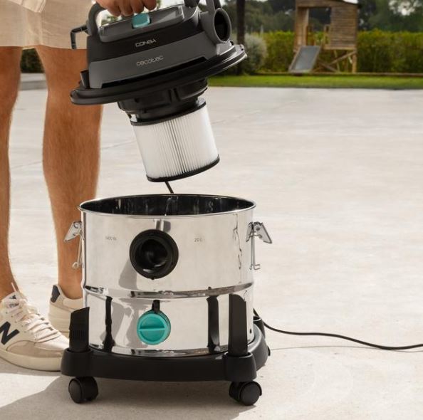 Aspirateur CECOTEC Conga Rockstar Wet&Dry Steel Max Aspirateur CECOTEC Conga Rockstar Wet&Dry Steel Max