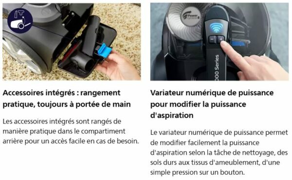 Aspirateur sans sac PHILIPS PowerPro Expert FC9729/09