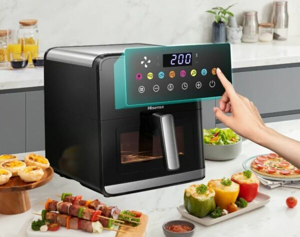 Friteuse sans huile HISENSE Air Fryer H09AFBKS4S 8L Friteuse sans huile HISENSE Air Fryer H09AFBKS4S 8L
