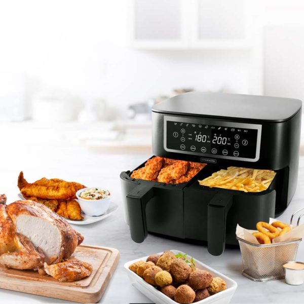 Friteuse sans huile KITCHENCOOK Airmed8 8L Noire www.infinytech-reunion.re Friteuse sans huile KITCHENCOOK Airmed8 8L Noire www.infinytech-reunion.re