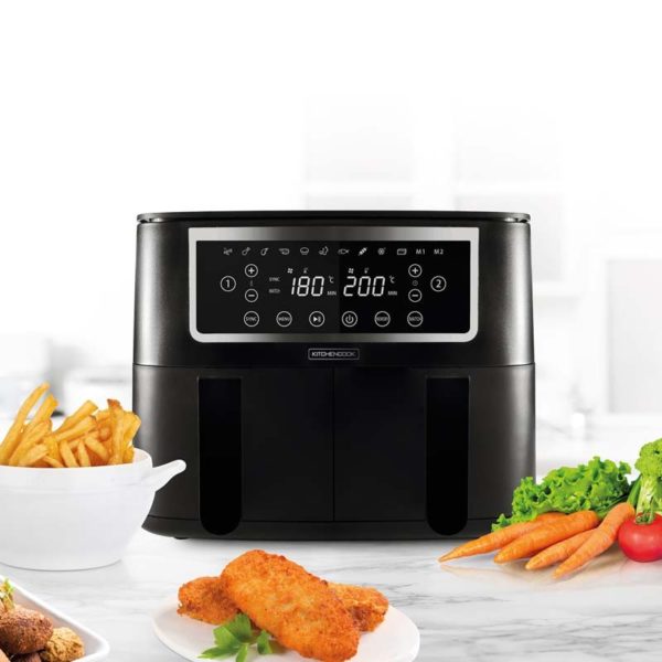 Friteuse sans huile KITCHENCOOK Airmed8 8L Noire www.infinytech-reunion.re Friteuse sans huile KITCHENCOOK Airmed8 8L Noire www.infinytech-reunion.re