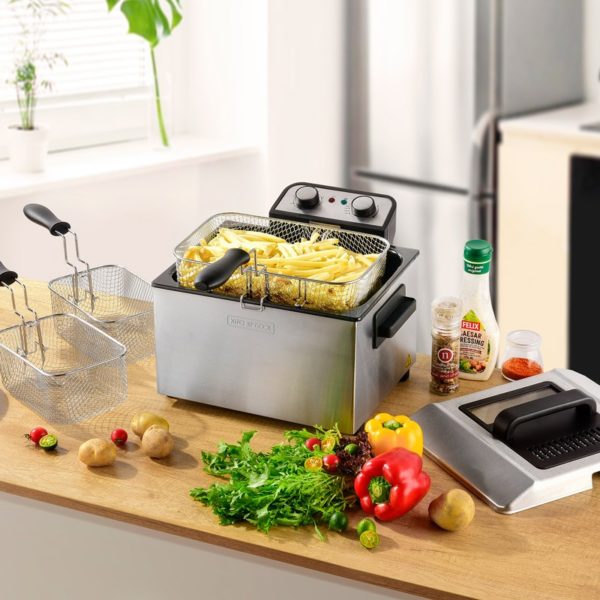 Friteuse semi-pro KITCHENCOOK K-Fry XL 5L www.infinytech-reunion.re Friteuse semi-pro KITCHENCOOK K-Fry XL 5L www.infinytech-reunion.re