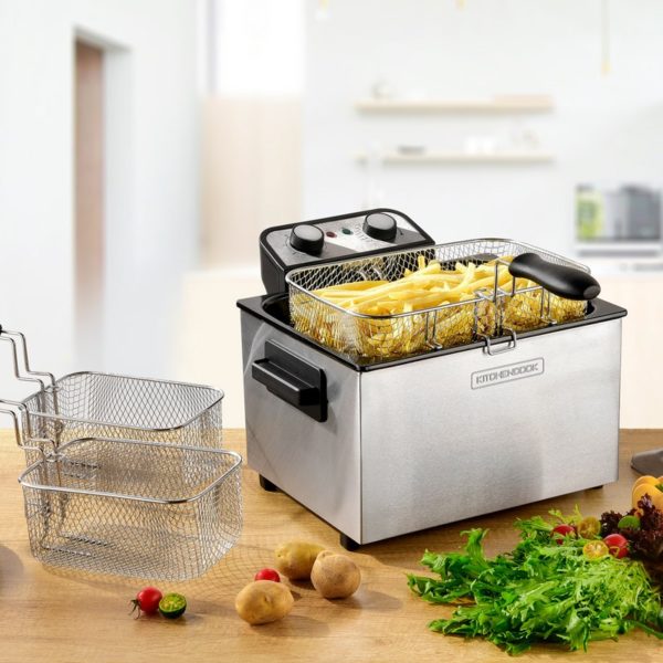Friteuse semi-pro KITCHENCOOK K-Fry XL 5L www.infinytech-reunion.re Friteuse semi-pro KITCHENCOOK K-Fry XL 5L www.infinytech-reunion.re