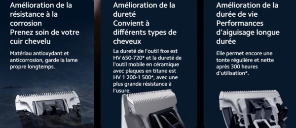 Tondeuse XIAOMI Hair Clipper www.infinytech-reunion.re Tondeuse XIAOMI Hair Clipper www.infinytech-reunion.re