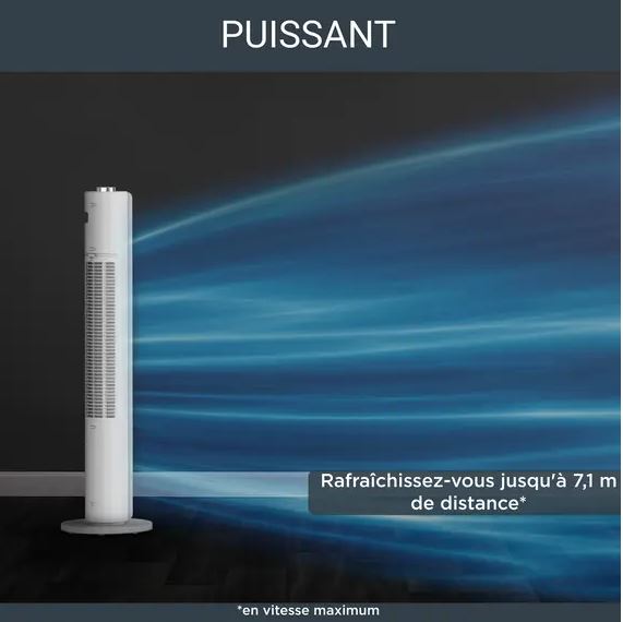 Ventilateur colonne ROWENTA VU6720F0 Urban Cool Ventilateur colonne ROWENTA VU6720F0 Urban Cool