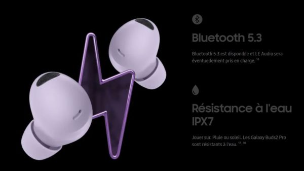 SAMSUNG Galaxy Buds 2 Pro www.infinytech-reunion.re SAMSUNG Galaxy Buds 2 Pro www.infinytech-reunion.re