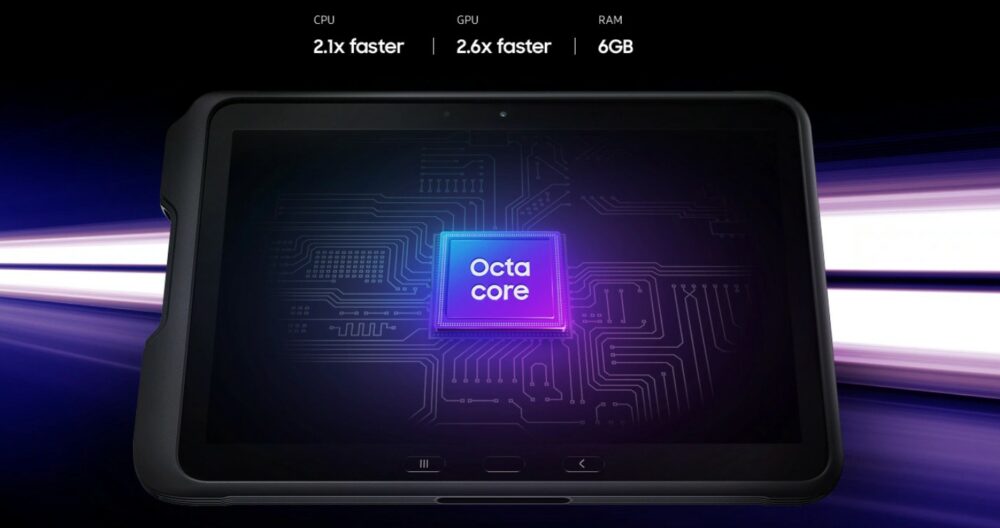 SAMSUNG Tab Active4 Pro SM-T636B www.infinytech-reunion.re