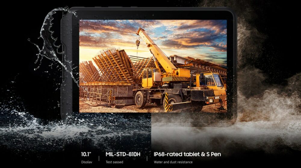 SAMSUNG Tab Active4 Pro SM-T636B www.infinytech-reunion.re