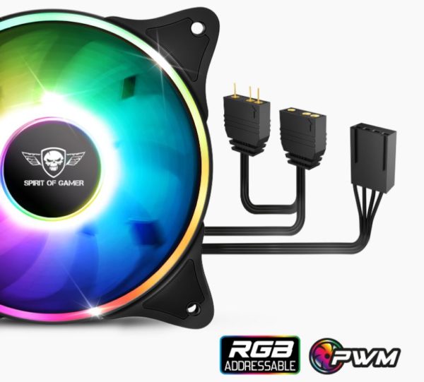 Spirit Of Gamer AIRCOOLER 120mm ARGB image 03