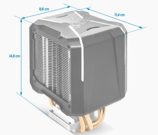 Spirit Of Gamer AIRCOOLER PRO ARGB image 04 Spirit Of Gamer AIRCOOLER PRO ARGB image 04