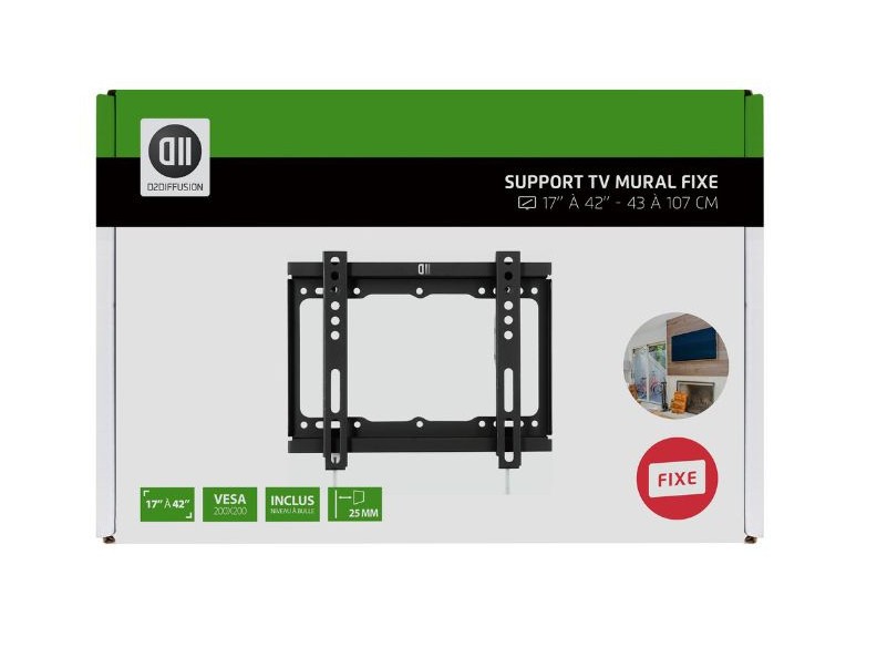 Support écran fixe D2 DIFFUSION 17 Support écran fixe D2 DIFFUSION 17