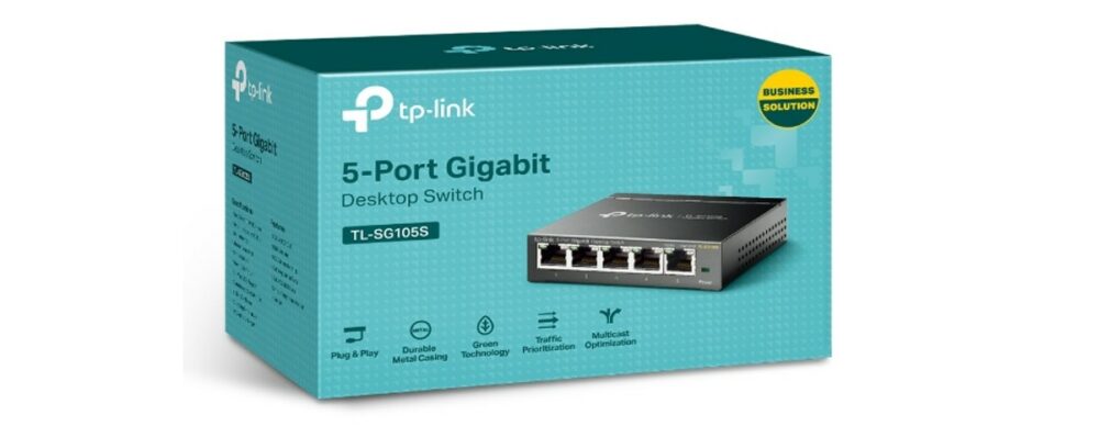 TP-LINK TL-SG105S 5 Ports Gigabit TP-LINK TL-SG105S 5 Ports Gigabit