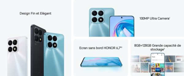 Smartphone HONOR X8a www.infinytech-reunion.re