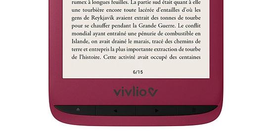 VIVLIO Touch Lux 4 Rouge 8 Go image 01 VIVLIO Touch Lux 4 Rouge 8 Go image 01