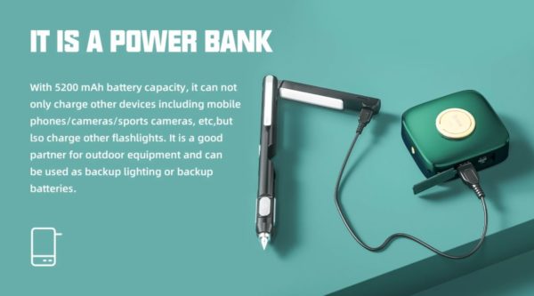 WUBEN F5 Power Bank Vert image 04