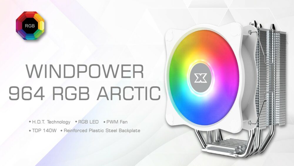 XIGMATEK Windpower WP964 RGB Arctic