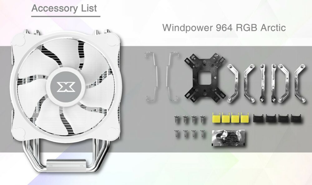 XIGMATEK Windpower WP964 RGB Arctic XIGMATEK Windpower WP964 RGB Arctic