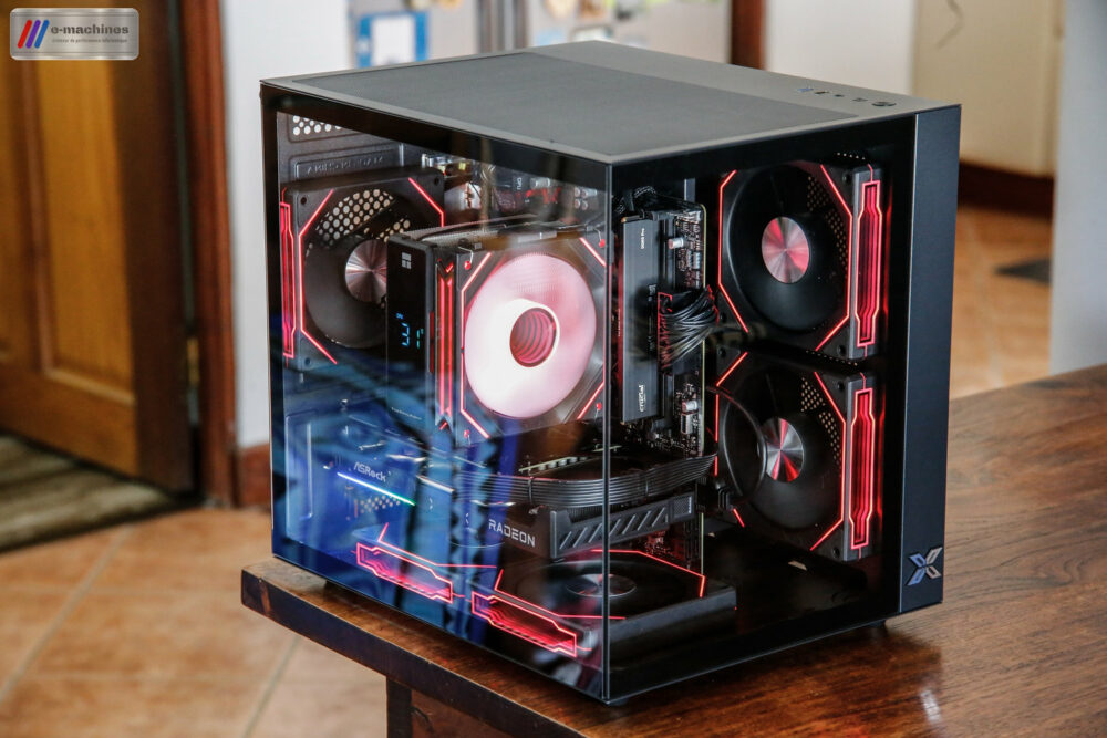 E-MACHINES XIGMATEK Aqua M Ryzen 8400F RX 9060XT 16Go E-MACHINES XIGMATEK Aqua M Ryzen 8400F RX 9060XT 16Go