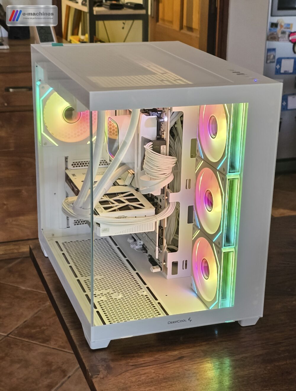 E-MACHINES DEEPCOOL CG530-AF Ultra7 et RTX 5070 Twin 12Go E-MACHINES DEEPCOOL CG530-AF Ultra7 et RTX 5070 Twin 12Go