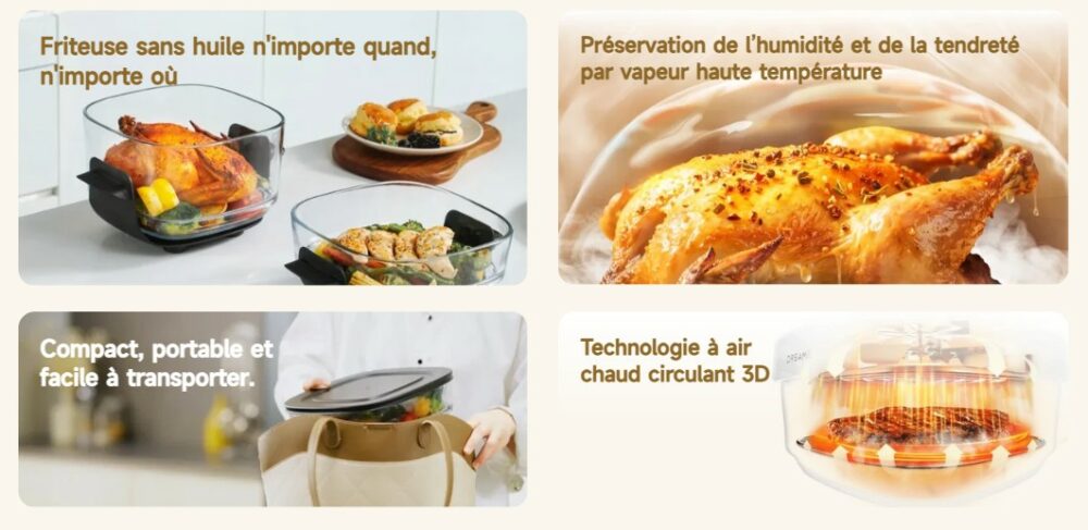 DREAME AirFryer Tasti