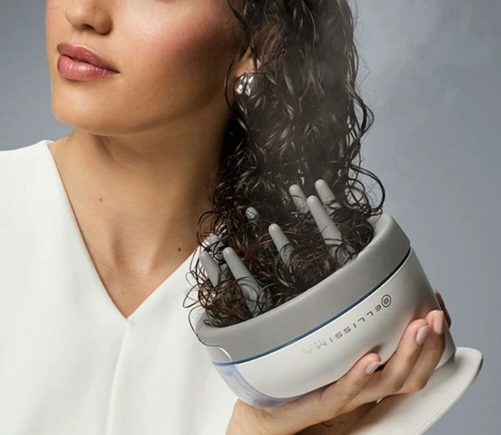 Logo BELLISSIMA BELLISSIMA Diffuseur de vapeur pour cheveux frisés et ondulés Steam Ritual