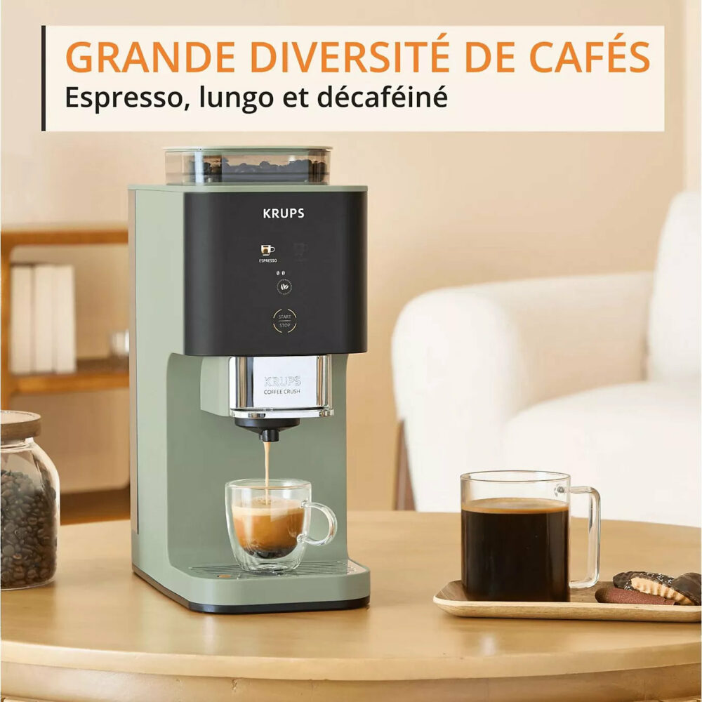  Broyeur KRUPS Coffee Crush SA401LE0 Vert