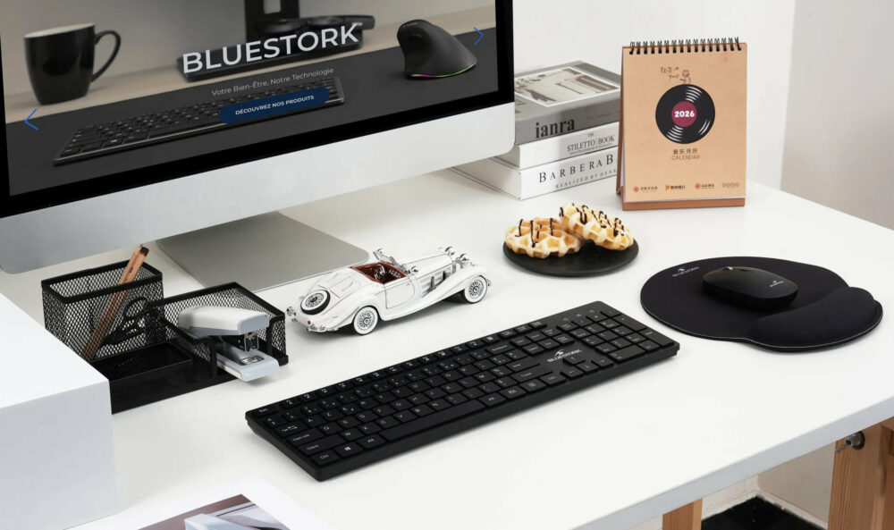 BLUESTORK Pack Office Slim Sans Fil Noir BLUESTORK Pack Office Slim Sans Fil Noir