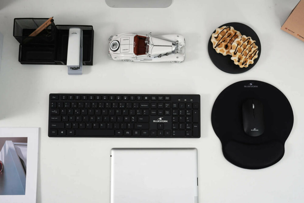 BLUESTORK Pack Office Slim Sans Fil Noir
