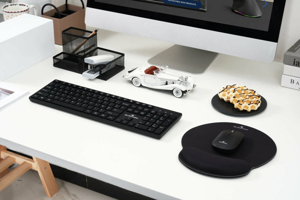 BLUESTORK Pack Office Slim Sans Fil Noir