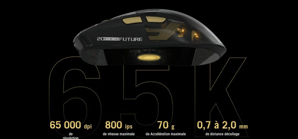 Souris ASUS ROG Harpe II Extreme Edition 20 Noire
