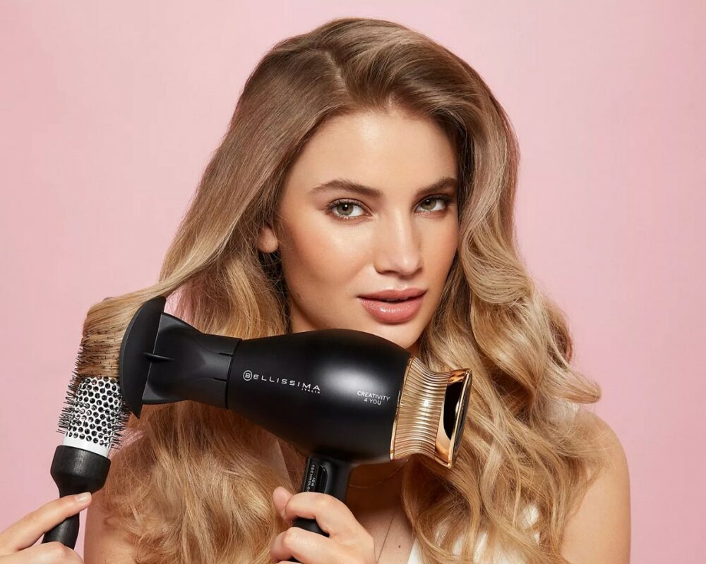 Logo BELLISSIMA Sèche cheveux professionnel BELLISSIMA creativity 4 you