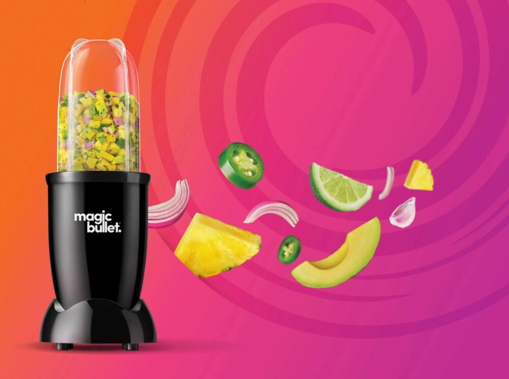 Logo NUTRIBULLET BLENDER MAGIC BULLET MBR06B BLACK 560ML 200W NUTRIBULLET