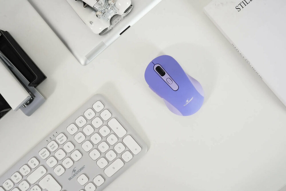 BLUESTORK Office 65 Sans Fil Mauve